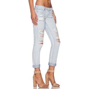 PAIGE, Jimmy Jimmy Skinny, Sawyer Destructed Jeans